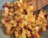 Foto del paso 3 de la receta: Quesadillas “Thalía” de papa y chistorra