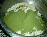 A picture of step 1 of Moringa powder puri.
