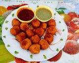A picture of step 4 of Tasty yummy potato corn flour balls.
