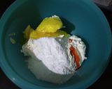 A picture of step 1 of Pineapple ShriKhand.