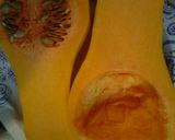 A picture of step 2 of Butternut squash with beef and onions.