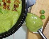 Foto langkah ke 4 dari resep Cream Soup Peas (Sup Krim Kacang Polong).