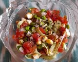 A picture of step 2 of Seasonal Salad.
