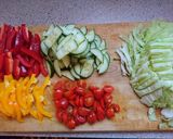 Csirkés-fetás saláta recept fázis 1 fotója