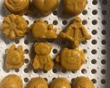 A picture of step 7 of Besan barfi.