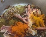 A picture of step 2 of Chops Masala.
