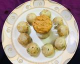 வெஜிடேபில்ஸ் ஓட்ஸ் ரைஸ் பால்ஸ்(Vegetable oats rice balls Recipe in Tamil) ரெசிபி ஸ்டேப் 6 புகைப்படம்