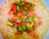 Foto del paso 3 de la receta: FIDEOS NIDO DE ESPINACA Y AJO CON SALSA TUCO DE CARRE DE CERDO🍝🍖🍝