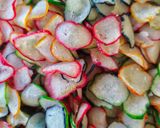 Gambar langkah 16 resipi Keropok moni homemade.
