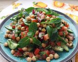 عکس مرحله 3 از دستور سالاد نخود🥗سالاد مدیترانه ای