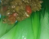 Foto langkah ke 5 dari resep Pakcoy Tumis Daging Cincang.