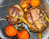 A picture of step 4 of 🍆🥔🌶️ Chatpata Aloo Baingan Bharta.
