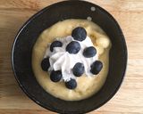 A picture of step 2 of Creamy Frozen Fruit Custard.