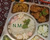 A picture of step 5 of Sindhi_koki_mani (Roti) Sindhi_Chana_masla  Sindhi_pakora.