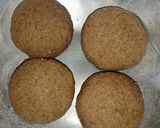 A picture of step 2 of Bran flour roti.