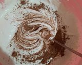 Foto langkah ke 3 dari resep 036. Bolu Kukus Coklat Mekar.