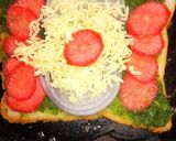 A picture of step 4 of Spinach Cheese Sandwich.