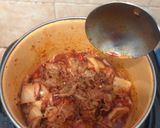 Foto langkah ke 4 dari resep Kimchi Stew (Kimchi-jjigae) a.k.a Sop Kimchi.