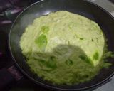 A picture of step 3 of Green chilli pickle sauce.