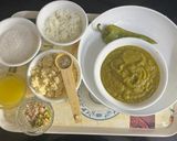 A picture of step 1 of Hari Mirchi 🌶️ Ka Halwa.
