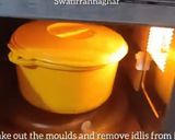 A picture of step 9 of Oats Rava Idli (Oats Semolina Idli Steamed in Microwave Oven).