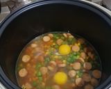 Foto langkah ke 5 dari resep Nasi telur rice cooker.