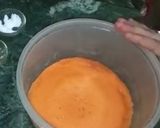 A picture of step 3 of Tri Color Dhokla.