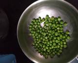 Spinach mutter puri recipe step 2 photo