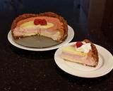 Striped Fresh Raspberry Cheesecake recipe step 27 photo