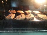 Hamburguesitas de poroto Colorado con arroz y avena