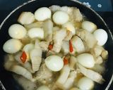 Hình bước làm 3 của món Thịt kho trứng