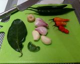 Foto langkah ke 1 dari resep Cumi Asin Pete.