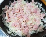 Foto del paso 12 de la receta Arroz con jamón cocido, queso y tomate!🍚🍴