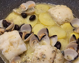 Foto del paso 8 de la receta: Bacalao a baja temperatura con almejas y patatas