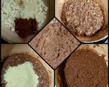 A picture of step 1 of Choco peda.