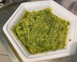 Une image de l'étape 11 de Purée de courgette aux épices et persil.
