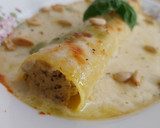 Foto del paso 12 de la receta: Macrocanelón de pollo a l'ast y portobellos (sin gluten)