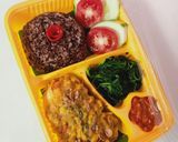 Foto langkah ke 3 dari resep Menu diet ayam betutu tanpa minyak.