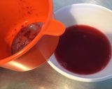 Une image de l'étape 3 de Compote de pêches rouges et jaunes à l'ananas.