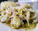 Foto del paso 7 de la receta: CEVICHE De 🐟Merluza al PESTO...!
