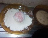 A picture of step 4 of Scotched Egg #4weeksChallenge.