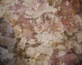Foto del paso 3 de la receta: Espaguetis integrales con verdura y carne picada de pollo