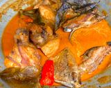 Foto langkah ke 5 dari resep Mangut ikan manyung pedas.