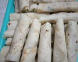 A picture of step 14 of Chicken Spring Roll.