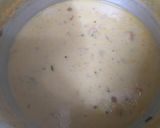 A picture of step 1 of Pakora kadhi.