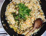 Pas rețetă Pilaf cu ciuperci și morcovi 5 fotografie