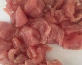 Foto del paso 2 de la receta: Cerdo agridulce con pimentón rojo