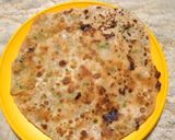 A picture of step 6 of Chicken Cheese paratha.