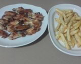 Foto del paso 5 de la receta Alitas caramelizadas con patatas rancheras
