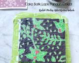 Cara Membuat Cake Batik Lapis Pandan Coklat Batik Suminar Motif Aster Beras Kutah 7